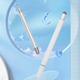Универсальный стилус 2 в 1 Pencil Duo серебристый карандаш для всех сенсорных экранов Android iOS Windows - изображение 3