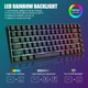 Беспроводная игровая клавиатура и мышь RedThunder K84 75% с радужной подсветкой - изображение 3