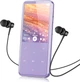 MP3-Плеєр AGPTEK з Bluetooth та вбудованою пам'яттю 64 ГБ (фіолетовий) - зображення 1