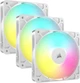 Вентиляторы CORSAIR RS120 ARGB 120 мм PWM с низким уровнем шума (Комплект 3шт) - изображение 1