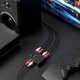 Двосторонній аудіо свитч / спліттер з RCA стерео сигналом на 2 канали Addap AS-01 2в1 звуковий переключатель та комутатор (1132) - зображення 13