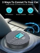 Портативний CD-програвач з Bluetooth та FM-передавачем Discman 2000 мАг - зображення 3