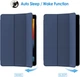 Чехол JETech для iPad 25.91 см с функцией автоматического пробуждения (тёмно-синий) - изображение 6