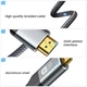 Кабель мультимедийный HDMI to Mini HDMI v2.0 4K UltraHD 3 метра в оплетке - изображение 2