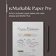 Электронная книга 11,8" reMarkable Paper Pro RM81C-1000NW 2 / 64 ГБ / Wi-Fi / Bluetooth / Цветной сенсорный экран Canvas Color (2160 × 1620) / Динамики / До 2 недель работы от аккумулятора / Серая b1 - изображение 5