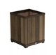 Горщик для квітів Keter Deco square planter 261033 горіх - изображение 2