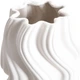 Ваза Homla Salana хвиляста біла 16x15x26 см (5906496765551) - зображення 2