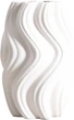 Ваза Homla Salana хвиляста біла 16x15x26 см (5906496765551) - зображення 1