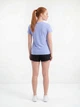 Футболка хлопковая женская Puma Ess Metallic Tee 68499560 2XL Intense Lavender-Metallic Silver (4069161741692) - изображение 2
