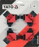 Струбцини кутові YATO робочий діапазон 5-22мм 4шт (YT-64300) - зображення 3