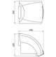 Сушилка для рук Lidz LDTAR0192WHI32511 - изображение 6