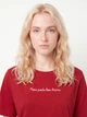 Футболка бавовняна жіноча ONLY 15364838 XL Barbados Cherry (5715866548669) - зображення 4