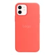 Чохол Silicone Case with MagSafe для iPhone 12/12 Pro Pink Citrus - изображение 1