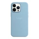 Чохол Silicone Case with MagSafe для iPhone 13 Pro Max Blue Fog - изображение 1