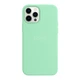 Чохол Silicone Case with MagSafe для iPhone 12 Pro Max Pistachio - изображение 1