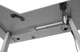 Регулируемый стол Barsky User L grey 140x90см VRU_el-03 - изображение 8