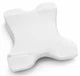 Подушка ортопедическая изогнутая BauTech Memory Foam Pillow под шею с эффектом памяти Белый - изображение 4