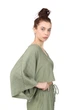 Блуза женская L/XL цвет хаки YUKI ЦБ-00289704 - изображение 6