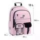 Шкільний набір 5 в 1 Kite Education Quirky&Cute SET_K26-584M-1 (рюкзак, пенал, сумка, пляшка, ланчбокс з наповненням) - изображение 2