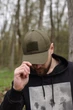 Бейсболка Intruder із липучкою під патч повсякденна універсальна унісекс зносостійка регульована хакі one size - зображення 1