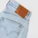Jeansy regular fit damskie Levi`s 501 Curve Lightweight 0066J-0000 W28L32 Błękitne (5401187797045) - obraz 7