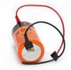 Батарейка Fanso ER34615M/FL R20/D 3.6V 13Ah Li-SOCl2 високострумова – літієва батарея з кабелями - зображення 2