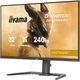 IIYAMA 31.5" 16:9 ігровий va рк монітор, 2560х1440, 0.4 м с (mprt), 240 Гц, 400 кд/м2, FreeSync, hdr400, 2xH gb3295qsu-b1 - изображение 3