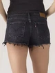 Шорти джинсові короткі жіночі Levi`s Low Loose Short 005DR-0003 26 Чорні (5401187792347) - зображення 2