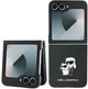 Etui Karl Lagerfeld Saffiano Metal Pin do Samsung Galaxy Z Flip 6 Black (3666339322502) - obraz 1