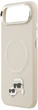 Панель Karl Lagerfeld Karl & Choupette Pins MagSafe для Apple iPhone 17 Air Beige (3666339495145) - зображення 5