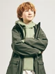 Детское теплое худи на флисе для мальчика Nike B Nsw Si Flc Po Hoodie Bb2 HM4339-386 128-137 см Салатовое (197599790266) - изображение 16