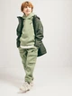 Детское теплое худи на флисе для мальчика Nike B Nsw Si Flc Po Hoodie Bb2 HM4339-386 128-137 см Салатовое (197599790266) - изображение 17