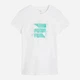 Футболка хлопковая женская Puma Graphics Logo Tee 69191002 L White (4069161675072) - изображение 8
