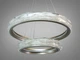 LED люстра с пультом 2 кольца золото 152Вт для гостиной 583-600+400G - изображение 4