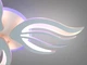 Светодиодная люстра 52Вт белая с пультом и диммером для гостиной 2527/3WH LED 3color dimmer - изображение 5
