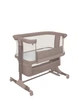 Кроватка приставная Lionelo JODIE BEIGE TAUPE - изображение 1