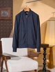 Мужская синяя куртка-бомбер Loro Piana на молнии XL - изображение 1
