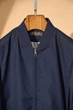 Мужская синяя куртка-бомбер Loro Piana на молнии XL - изображение 9