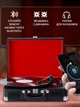 Виниловый проигрыватель пластинок Bluetooth USB AUX с колонками ретро - изображение 2