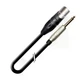 Переходной кабель 6.3 мм mono Jack XLR3 штекер 50 см медь металл для передачи аудиосигнала - изображение 3