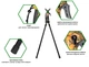 Бипод для стрельбы Fiery Deer Bipod Trigger stick Gen3 (100-165 см) - изображение 3