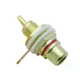 Панельный RCA коннектор Avvicon с высококачественным покрытием контактов для подключения акустических розеток - изображение 9