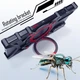 Чохол Metal Cyber Bamper для ZTE nubia RedMagic 10 Air з кільцем та шнурком - тримачем black - зображення 3