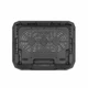 Подставка для ноутбука с охлаждением 10–18" IceCoorel 2*USB, 2 кулеры 365x285x32 mm Черный ( ICN106B ) - изображение 2