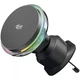 Автомобільний тримач із бездротовою зарядкою 25W Magsafe Proove Light Crystal Qi2.2 кулер чорний (WHLC25002003) - зображення 1