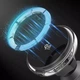 Автомобільний тримач із бездротовою зарядкою 25W Magsafe Proove Light Crystal Qi2.2 кулер чорний (WHLC25002003) - зображення 3