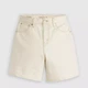 Шорты джинсовые короткие женские Levi`s High Baggy Short A9311-0007 28 Белые (5401187758633) - изображение 7