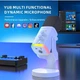 Динамический микрофон XLR/USB для игр, стриминга,пения и подкастинга с RGB подсветкой - изображение 2