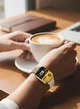 Жіночий смарт годинник C7 Pro Bluetooth дзвінки IPS дисплей сповіщення з месенджерів сталевий браслет до 4 днів роботи сповіщення месенджерів трекер сну підрахунок кроків і калорій Gold - зображення 7
