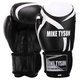 Рукавиці боксерські на липучці PVC MIKE TYSON Чорний 10oz - изображение 1